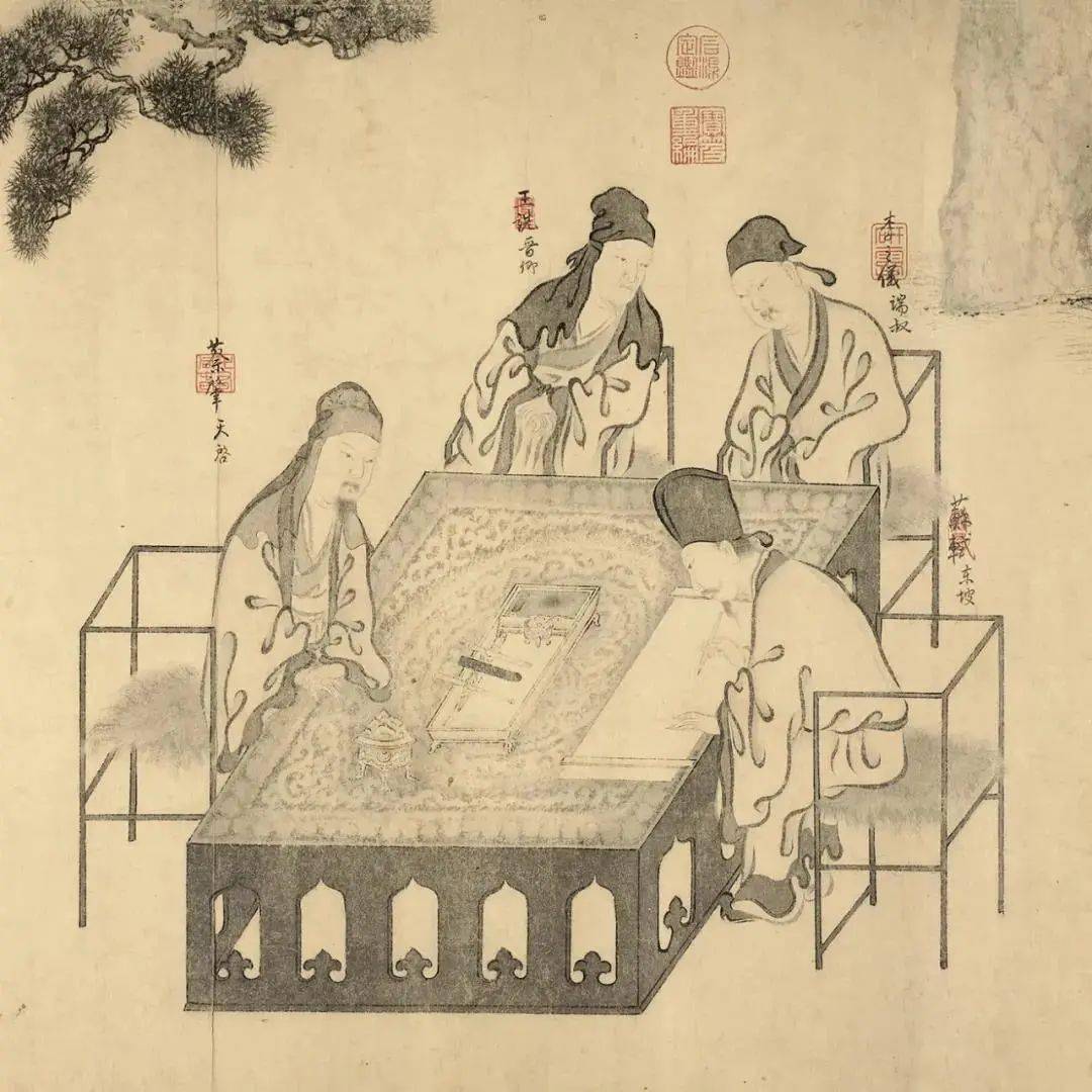 西园雅集：大宋文化圈最顶尖的邂逅｜古画里的故事