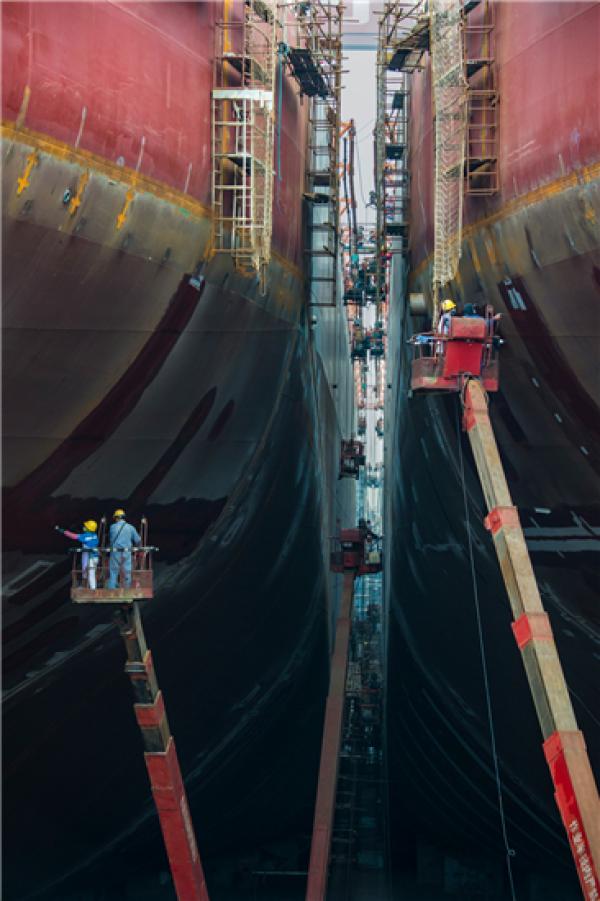 订单排至2030年 江苏造船业锻造韧性产业链