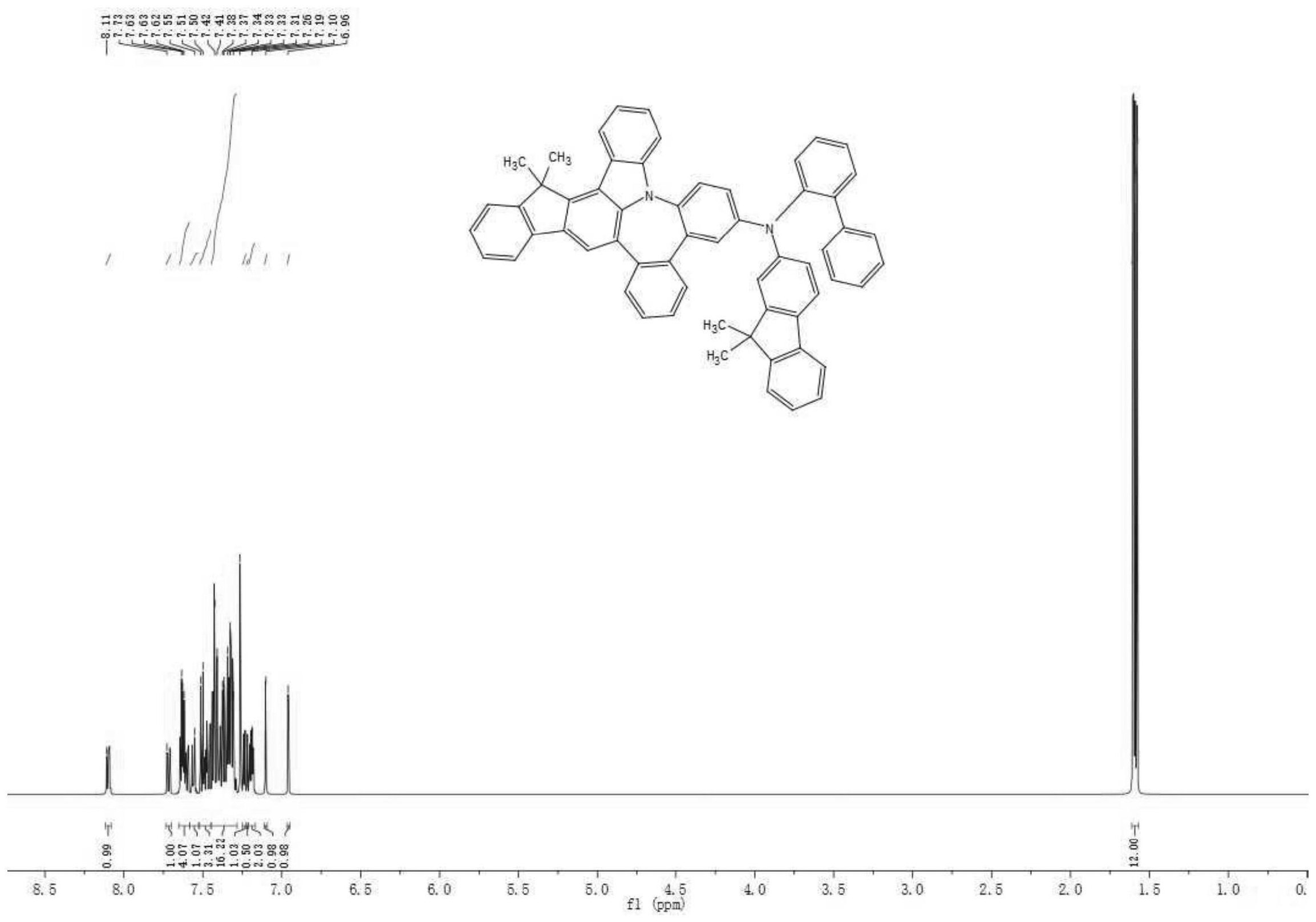 瑞联新材获得发明专利授权：“一种用于有机电致发光器件的双硼多环化合物”