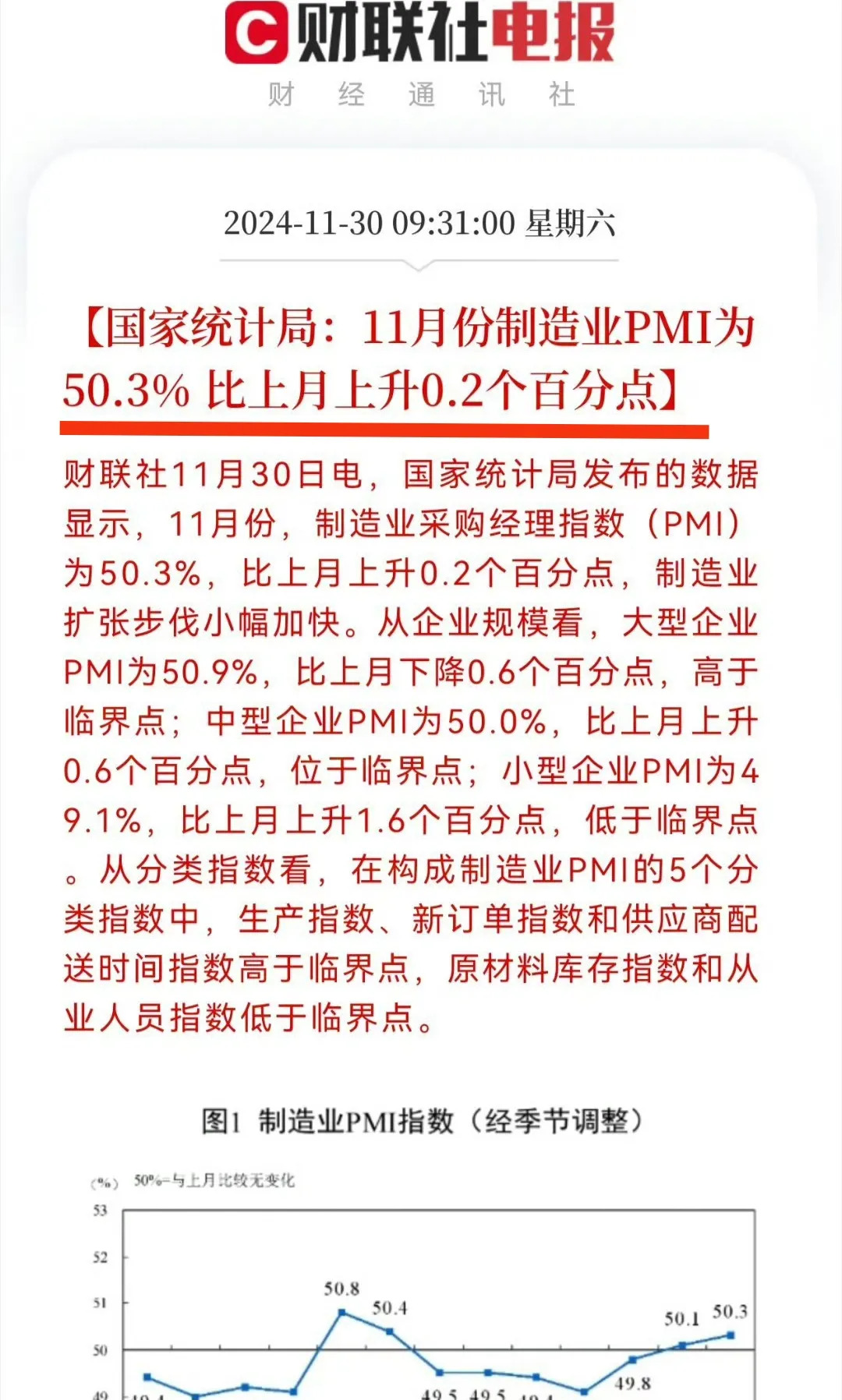 今日看点｜中国4月PMI将公布