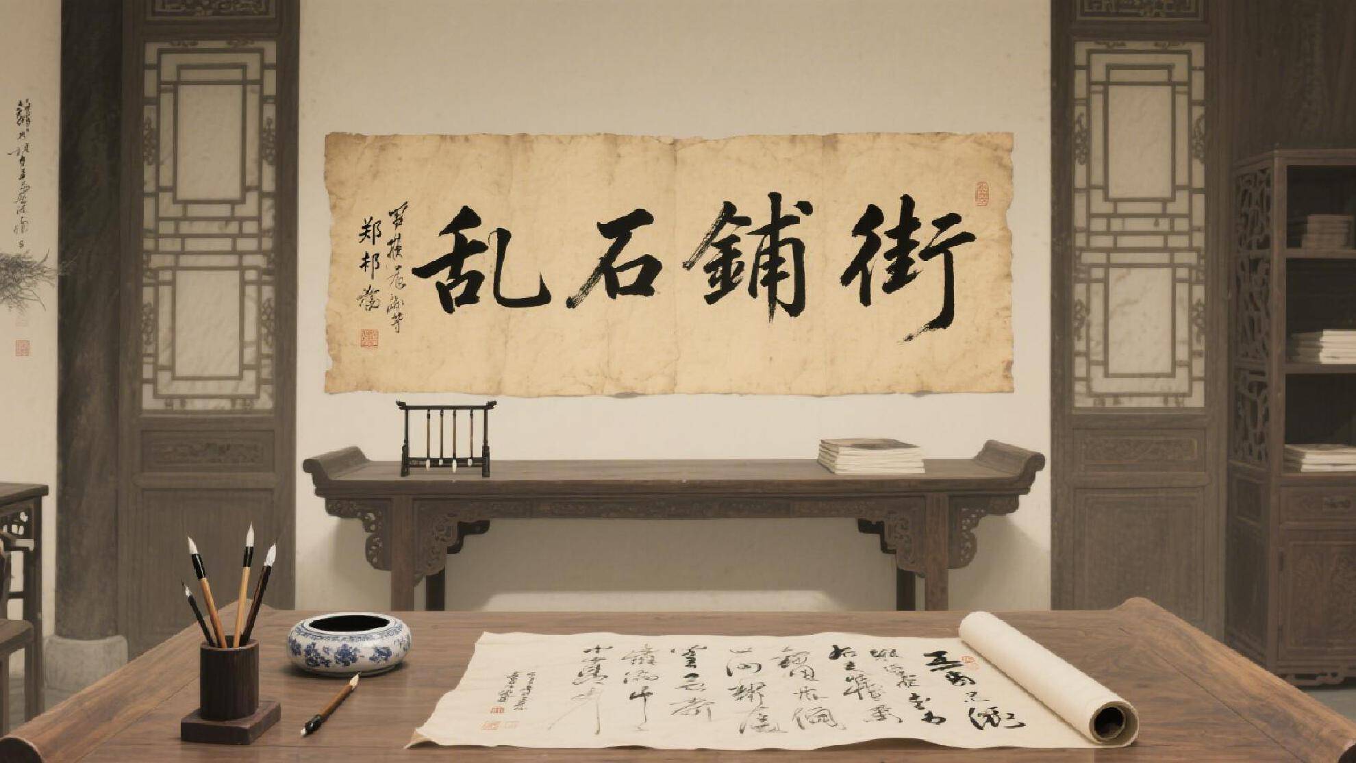 从 “乱石铺街” 看郑板桥的书法创新