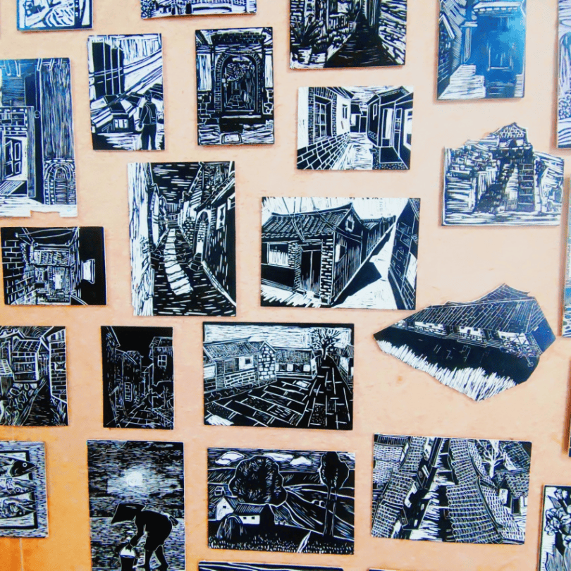 韩国现代版画艺术：心象风景美学展