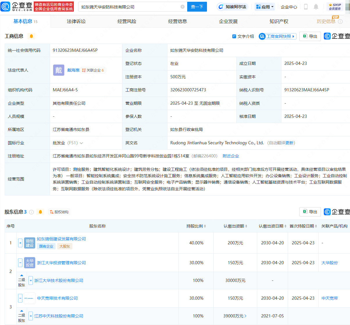 大华股份获得发明专利授权：“多模态行为分析方法、装置、设备及存储介质”
