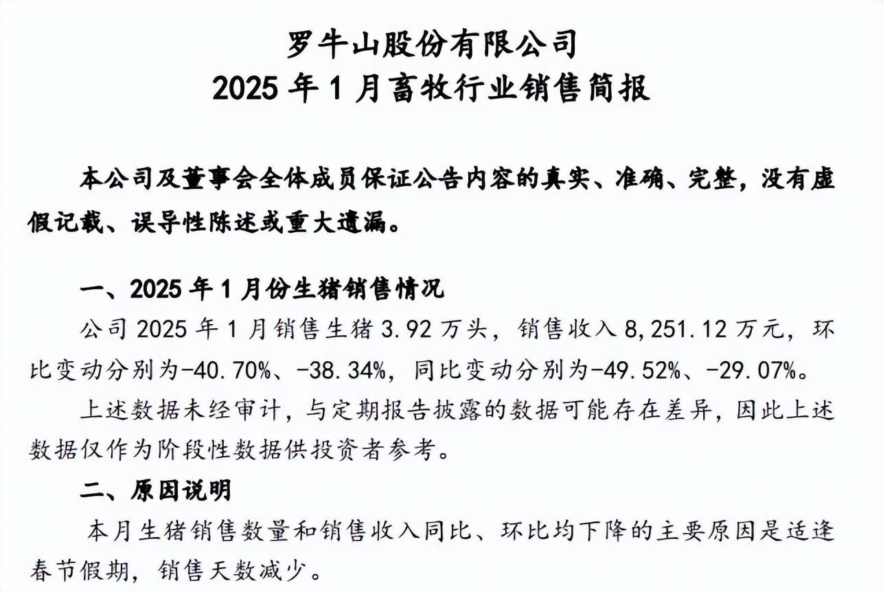天康生物：5月生猪销售收入3.45亿元 同比下降19.95%