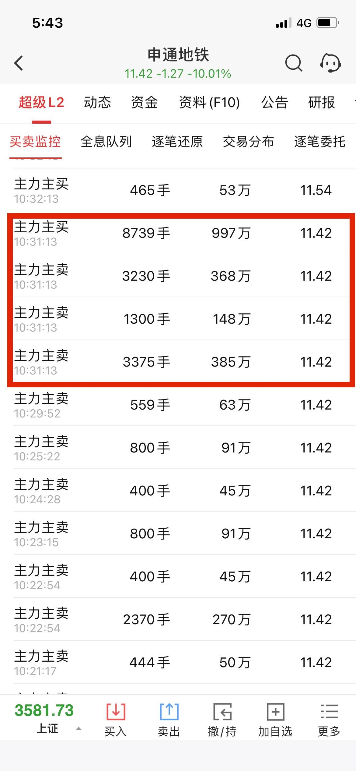 申通地铁6月30日龙虎榜数据