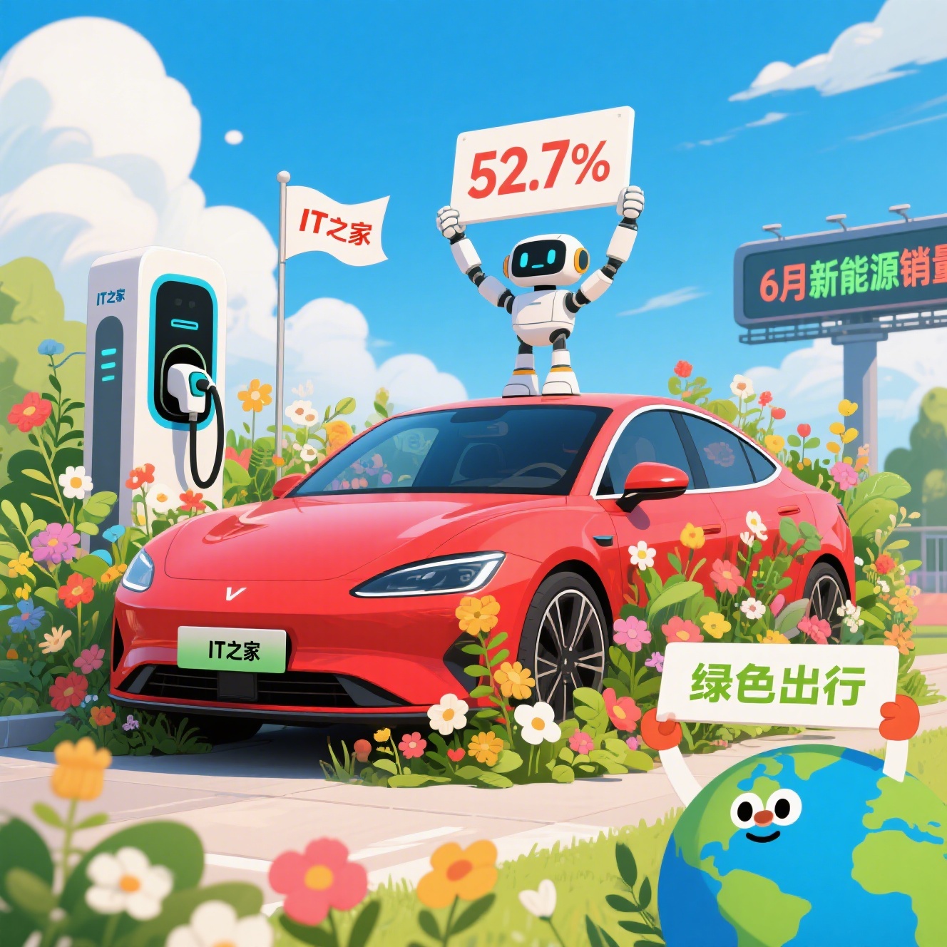 乘联分会：6月全国乘用车新能源市场零售107.1万辆 同比增长25% 环比增长4%