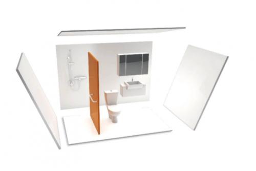 ST中装获得发明专利授权：“一种装配式卫生间隔墙”