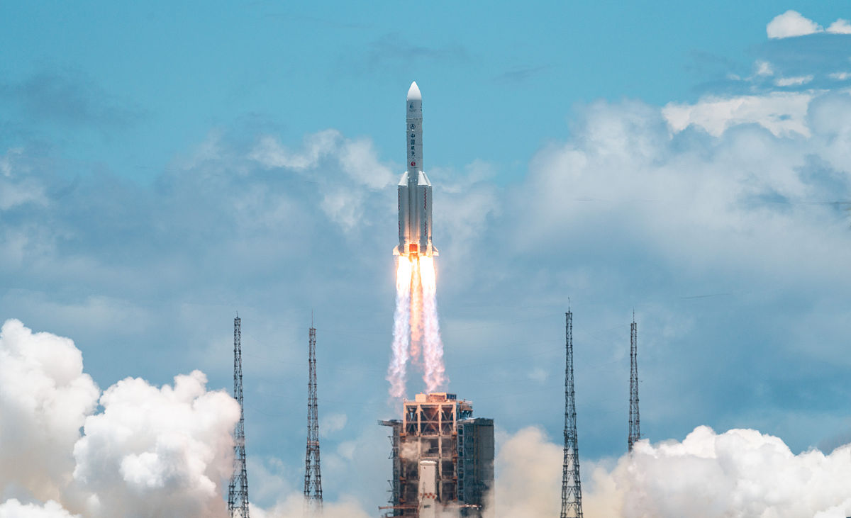 我国文昌航天发射场载人月球探测配套设施设备建设进展顺利