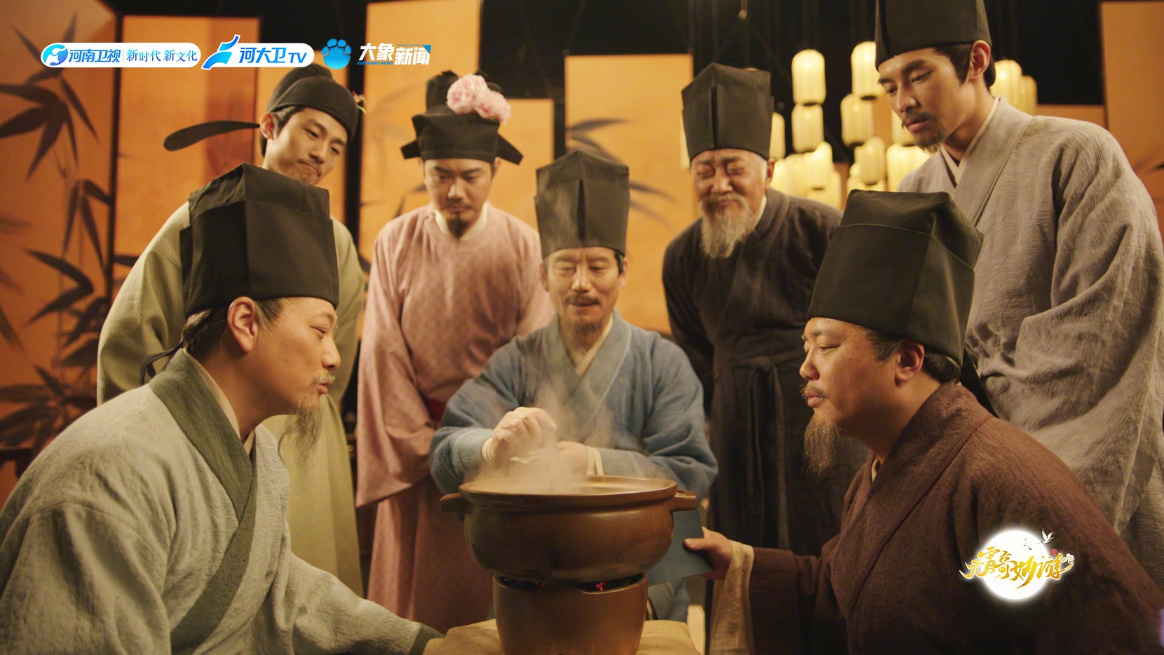 宋朝百姓聚会：市井里的烟火气