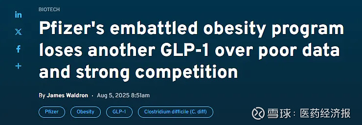 辉瑞拟73亿美元收购Metsera 制药巨头重返减肥药赛道