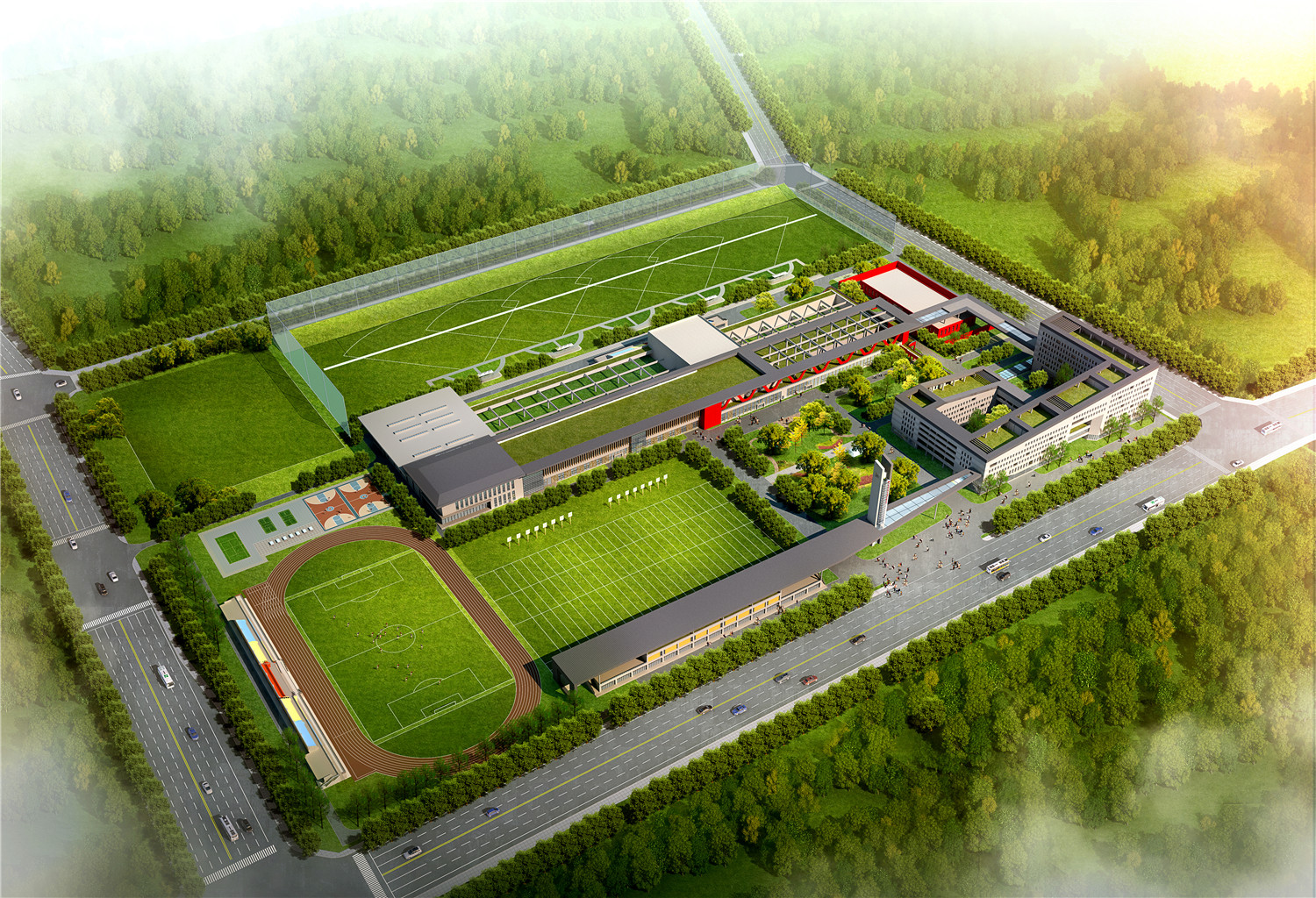 第十五届全运会唯一新建场馆落成 以绿色建造助力体育强国建设