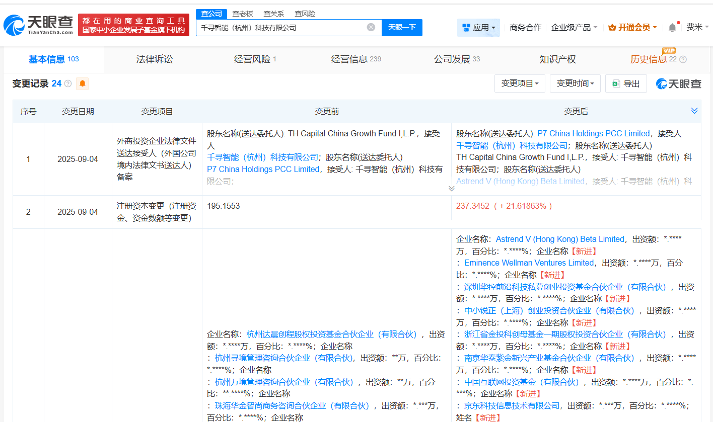 具身智能公司穹彻智能获阿里巴巴新一轮投资 加速具身智能全链路技术突破