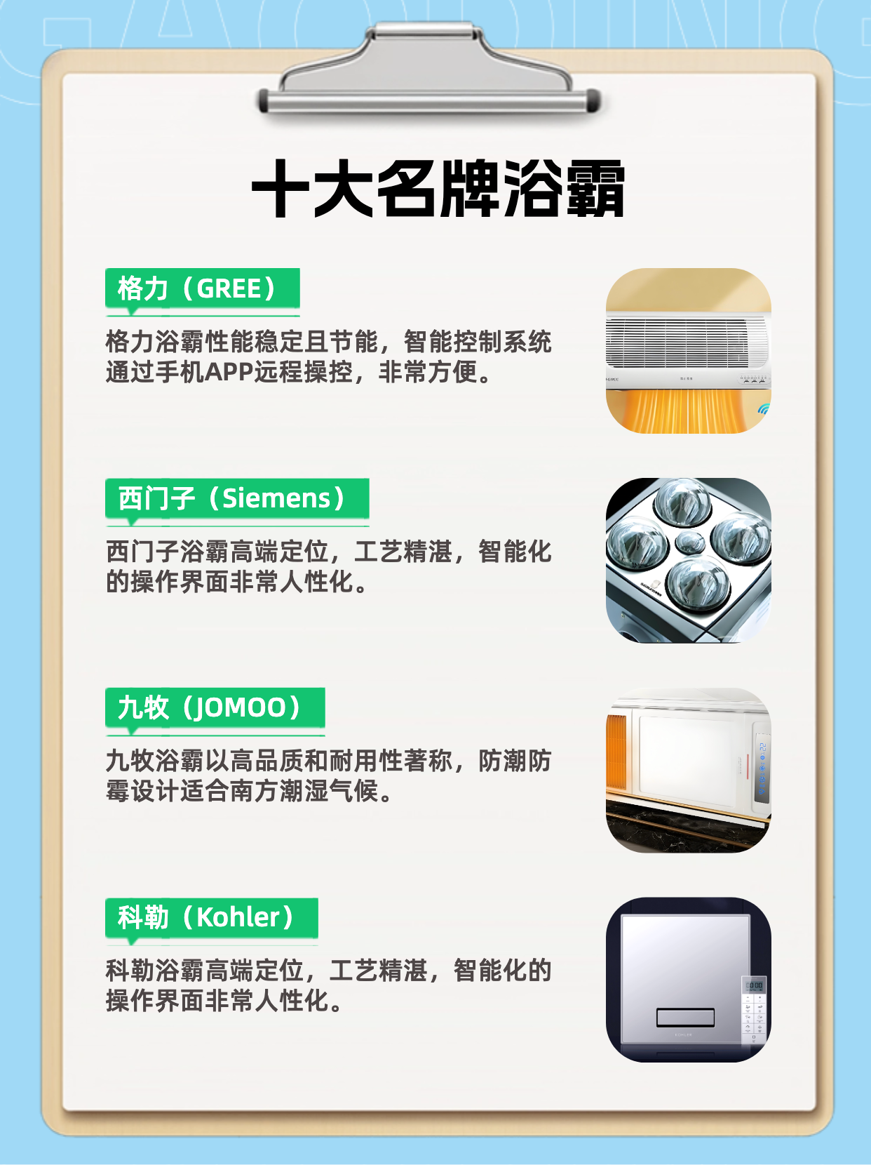 奥普科技获得实用新型专利授权：“一种浴霸”