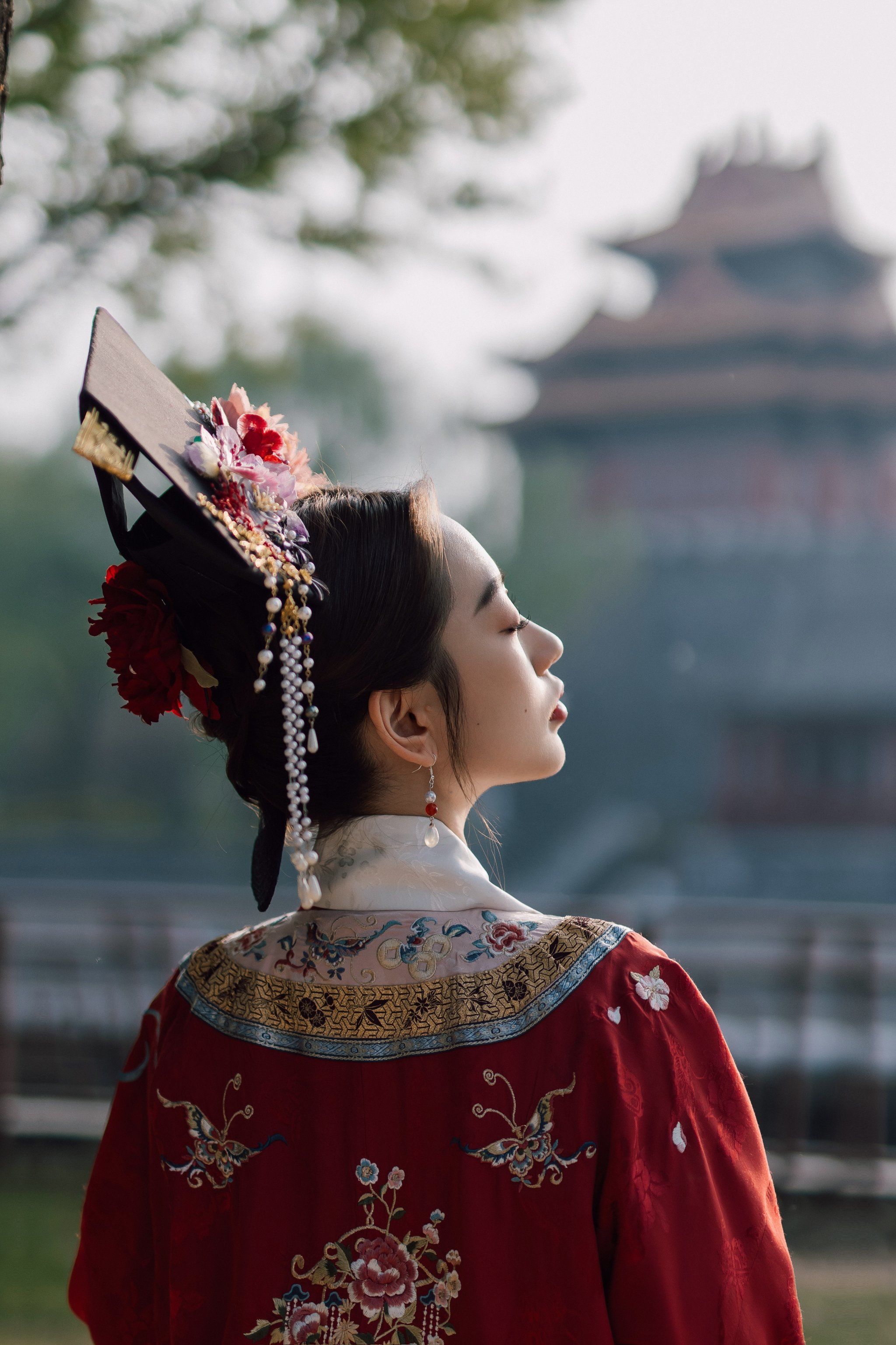 雪，是故宫最好的妆容