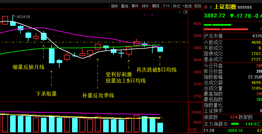 546只股短线走稳 站上五日均线