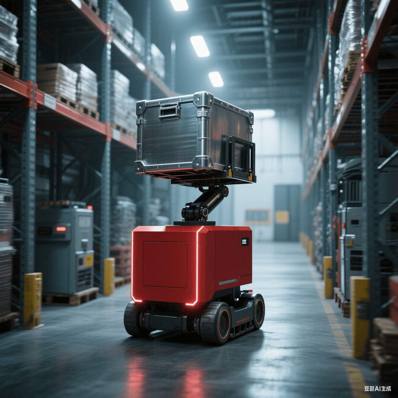 金奥博：AGV智能转运车具备激光导航与动态路径规划功能