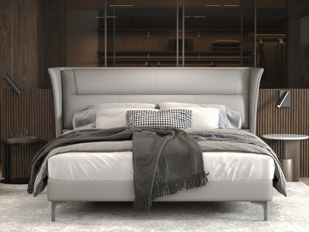 喜临门获得外观设计专利授权：“床架（软靠包极简软床2501）”